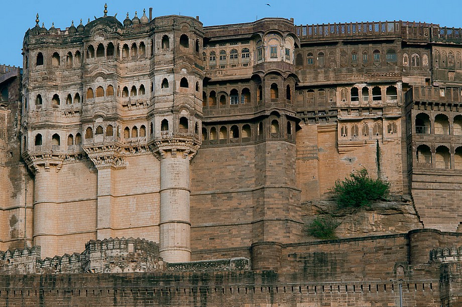 Jodhpur - fort Mehrangarh (Indie 2010 - zabytki i inne miejsca)